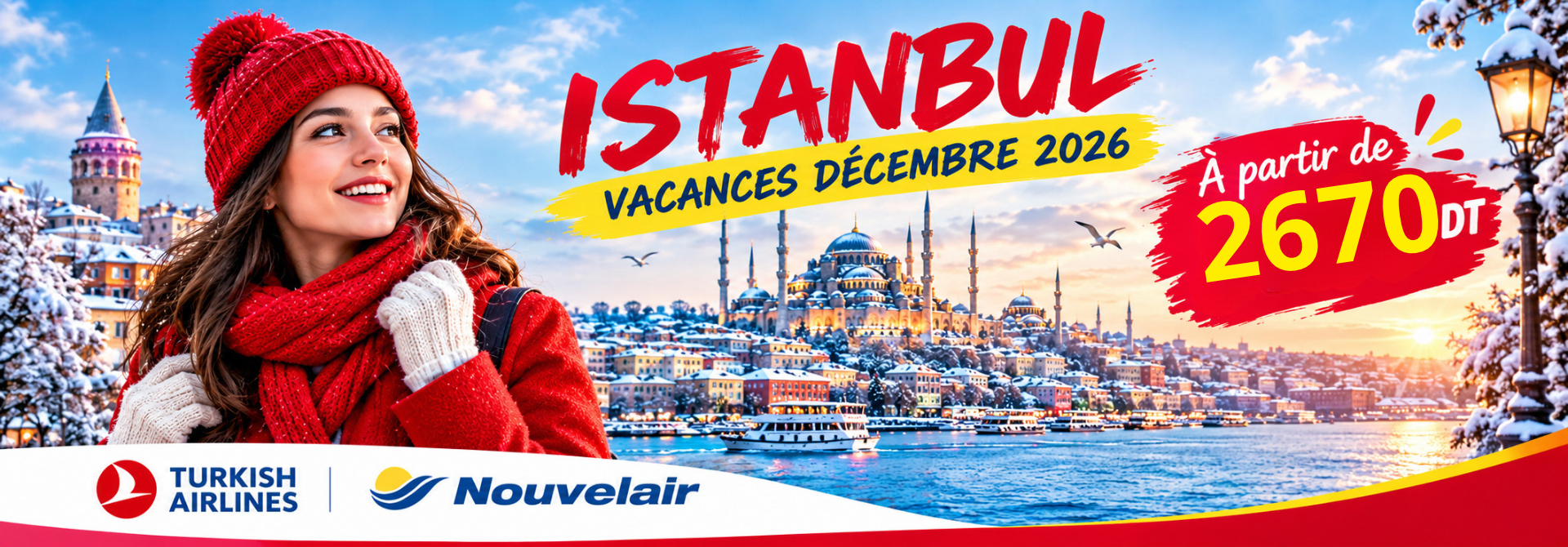 ISTANBUL -VACANCES DECEMBRE 2026