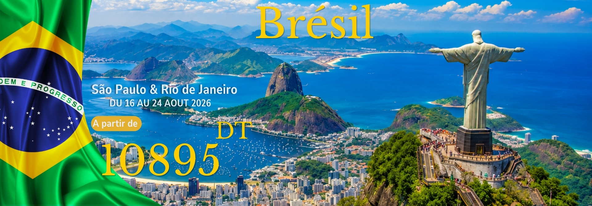 Brésil 2026: São Paulo & Rio de Janeiro